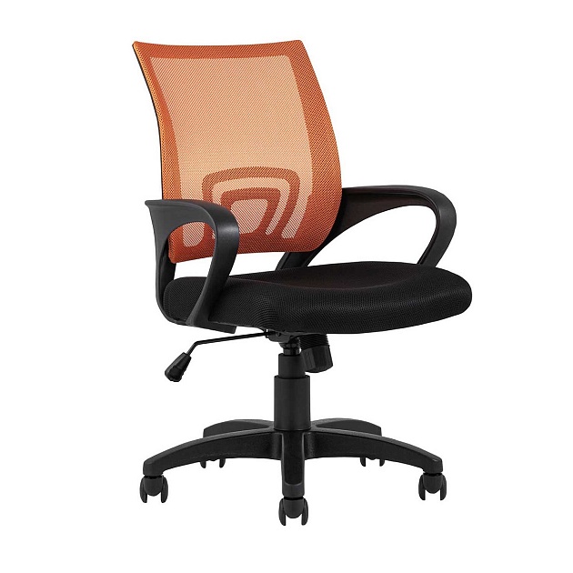 Офисное кресло TopChairs Simple оранжевое D-515 orange Фото № 1