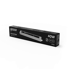 Блок питания Gauss 12V 40W IP66 5A 202023040 1