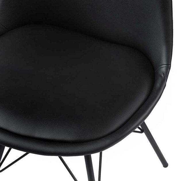 Кухонный стул Bergenson Bjorn Mirkl BZMRK-CST-LTH-BLK Фото № 3