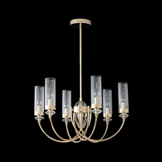 Люстра Crystal Lux SECRET SP6 GOLD Фото № 4
