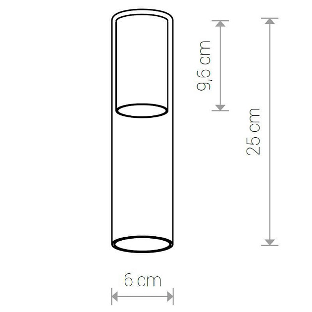 Плафон Nowodvorski Cameleon Cylinder M 8543 фото 2