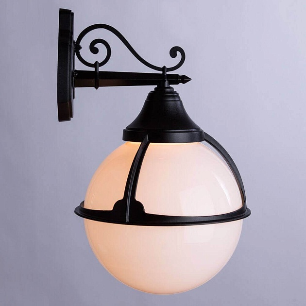 Уличный настенный светильник Arte Lamp Monaco A1492AL-1BK изображение 3 Уличный настенный светильник Arte Lamp Monaco A1492AL-1BK Фото № 3