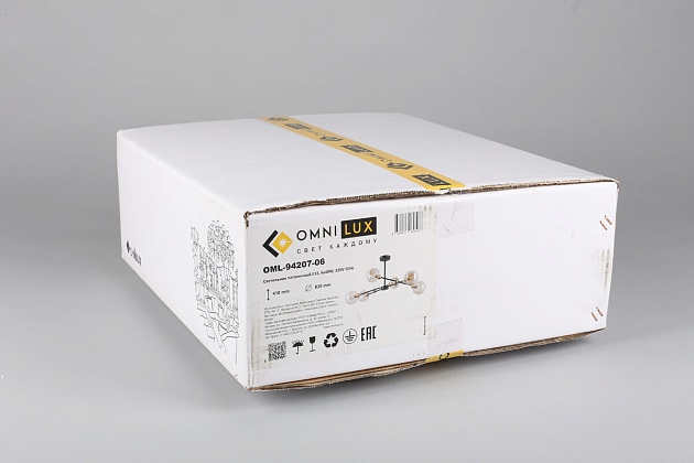 Потолочная люстра Omnilux Fasano OML-94207-06 изображение 2 Потолочная люстра Omnilux Fasano OML-94207-06 Фото № 2