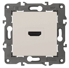 Розетка HDMI ЭРА Elegance 14-3114-02 Б0034333