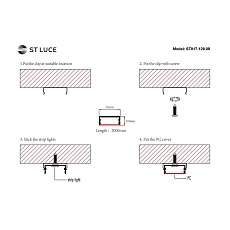 Профиль с рассеивателем ST-Luce ST017.129.08 1