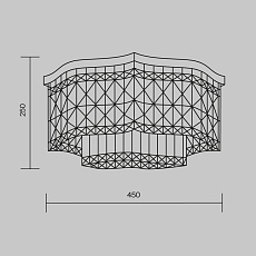 Потолочная люстра Maytoni Dune DIA005CL-06CH 2