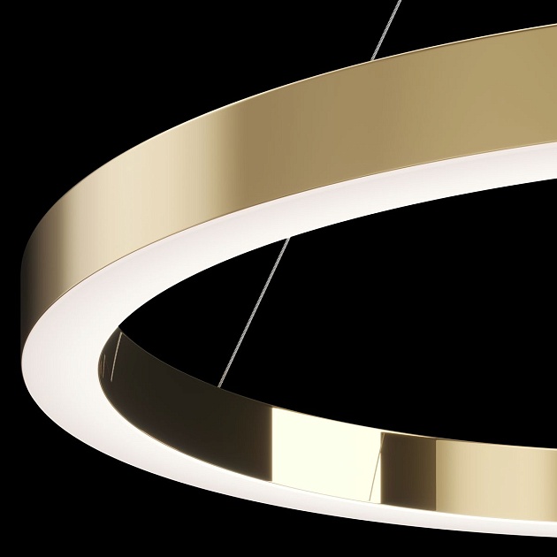 Подвесная светодиодная люстра Maytoni Saturno MOD415PL-L60BS4K Фото № 9