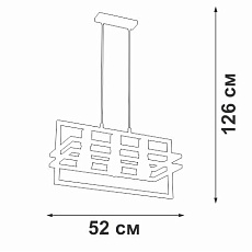 Подвесной светильник Vitaluce V2861-1/3S 2