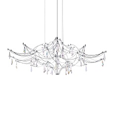 Подвесная люстра Loft IT Mira 10587/1000 Silver Asfour 4