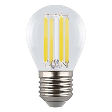 Лампа светодиодная Uniel E27 4W 3000K прозрачная LED-G45-4W/3000K/E27/CL GLY01TR UL-00011940 4