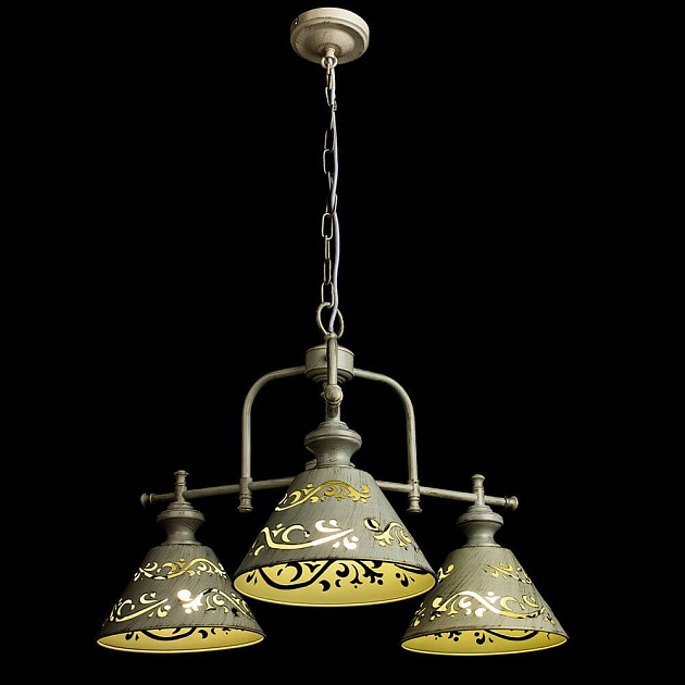 Подвесная люстра Arte Lamp Kensington A1511LM-3WG фото 2