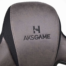 Игровое кресло AksHome Royal серо-коричневый, велюр 85992 4