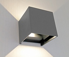 Уличный настенный светодиодный светильник Kink Light Куб 08585,16(3000K) 1