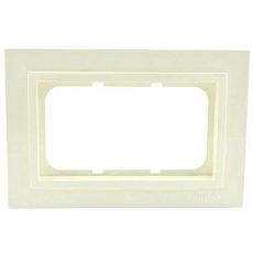Рамка 2-постовая Mono Electric Despina крем 102-170000-165