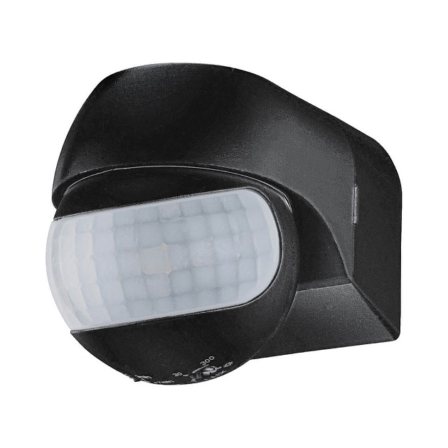 Датчик движения Elektrostandard SNS-M-10 12m 1,8-2,5m 800W IP44 180 черный a041242 Фото № 1