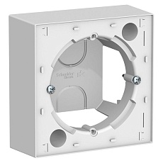 Коробка для наружного монтажа Systeme Electric AtlasDesign белая ATN000100