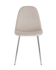 Кухонный стул Stool Group Валенсия SN велюр бежевый хромированные ножки OS-001L HLR-2 sl 1
