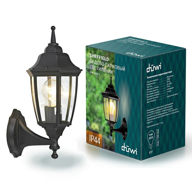 Садово-парковый настенный светильник Duwi Sheffield 25707 3 Фото № 2