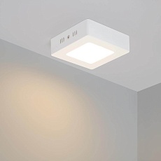 Потолочный светодиодный светильник Arlight SP-S145x145-9W Day White 019548 2