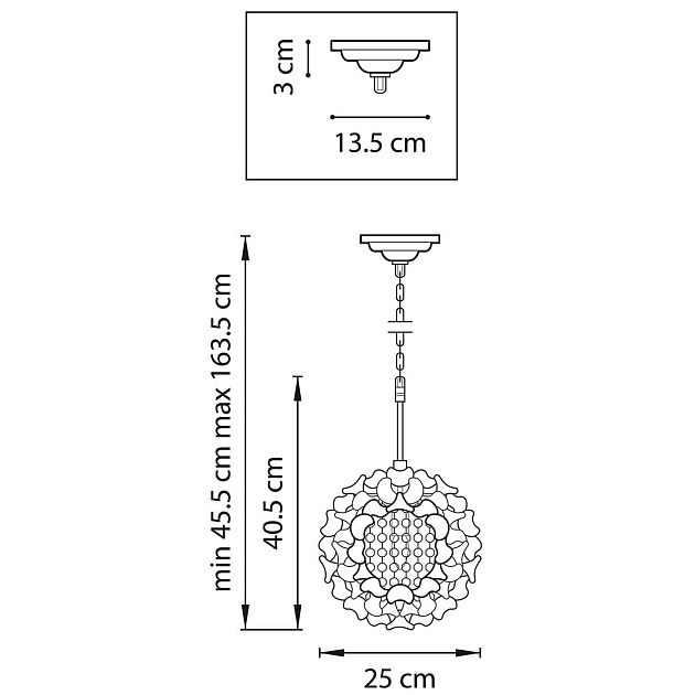 Подвесной светильник Lightstar Verona 727011 Фото № 2
