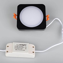 Встраиваемый светодиодный светильник Arlight LTD-96x96SOL-BK-10W Warm White 022556 4