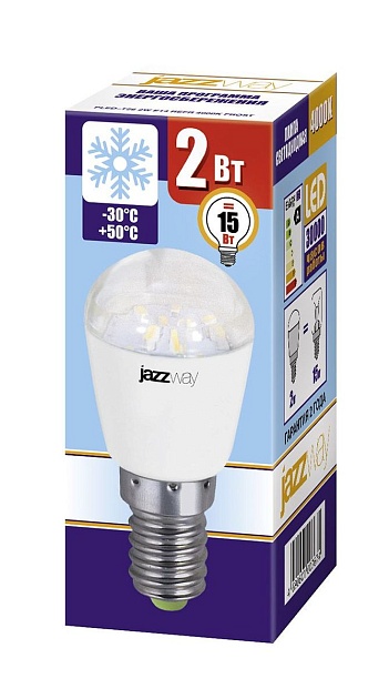 Лампа светодиодная Jazzway E14 2W 4000K матовая 1007674 фото 2