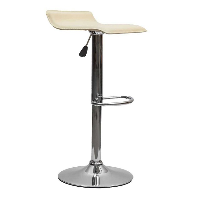 Барный стул AksHome Slim кремовый, экокожа 27627 Фото № 1