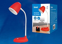 Настольная лампа Uniel Standard TLI-228 Red E27 UL-00003651 1