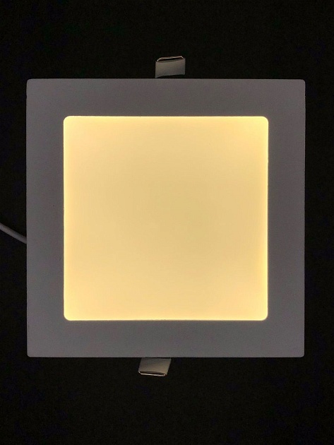 Встраиваемый светодиодный светильник Elvan VLS-102SQ-12W-NH-Wh фото 5