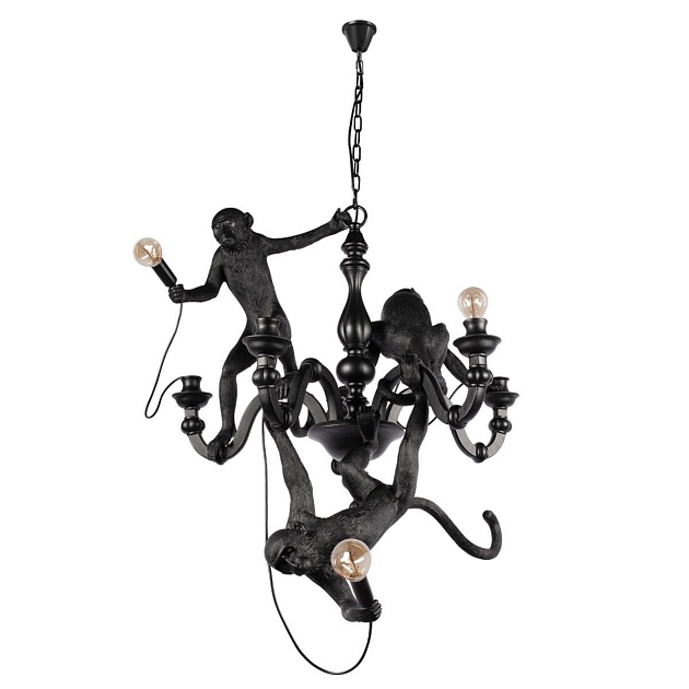 Подвесная люстра Loft IT Monkey 10314 Black Фото № 1