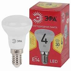 Лампа светодиодная ЭРА LED R39-4W-827-E14 R Б0052442 2