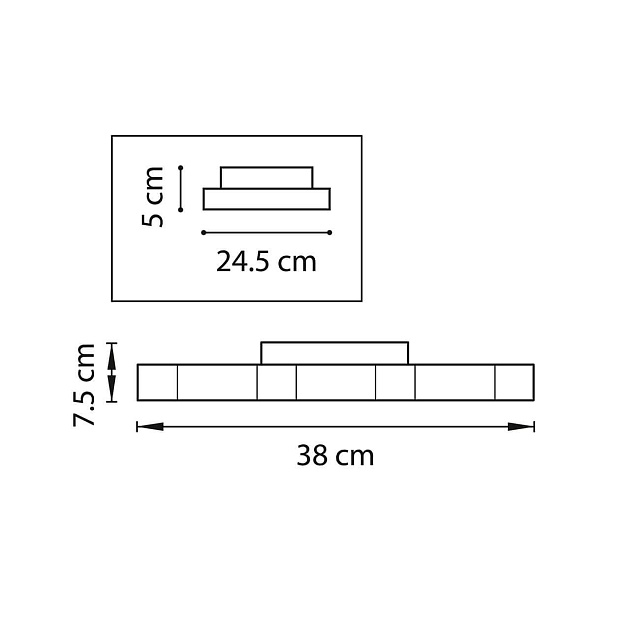 Потолочный светодиодный светильник Lightstar Favo 750071 изображение 3 Потолочный светодиодный светильник Lightstar Favo 750071 Фото № 3
