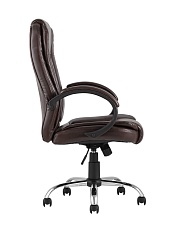 Кресло руководителя TopChairs Atlant коричневое D-430 brown 1