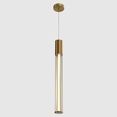 Подвесной светодиодный светильник Crystal Lux Lineup SP11W Led Brass 5