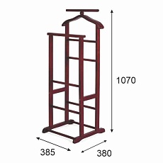 Гардеробная вешалка Мебелик В 9Н 001953 2