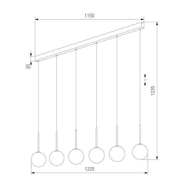 Подвесной светильник TK Lighting 4504 Martin Фото № 2