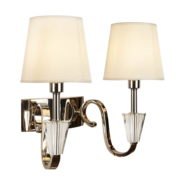 Бра iLamp Alesti W2424-2 Nickel Фото № 2