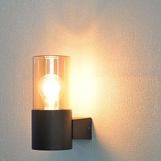 Уличный настенный светильник Arte Lamp Seginus A6515AL-1BK 2