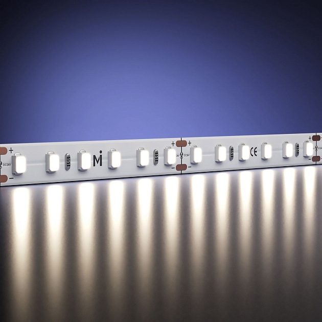 Светодиодная лента Maytoni 9,6W/m 120LED/m 2835SMD дневной белый 5M 201039 изображение 1 Светодиодная лента Maytoni 9,6W/m 120LED/m 2835SMD дневной белый 5M 201039 Фото № 1