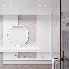 Светильник встраиваемый Elektrostandard City (25060/01) GU10 белый IP44 a070142 2