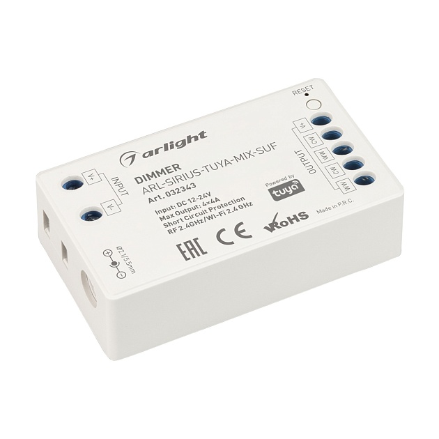 Диммер Arlight ARL-Sirius-Tuya-Mix-Suf 032343 изображение 1 Диммер Arlight ARL-Sirius-Tuya-Mix-Suf 032343 Фото № 1