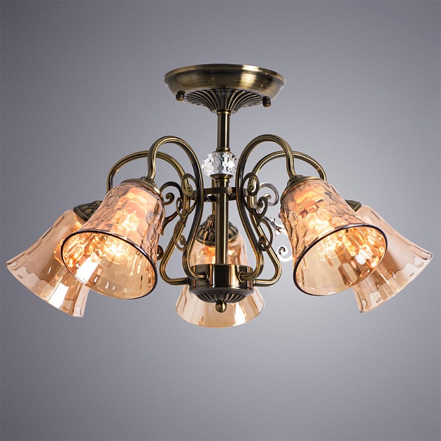 Потолочная люстра Arte Lamp Nicole A2702PL-5AB Фото № 2