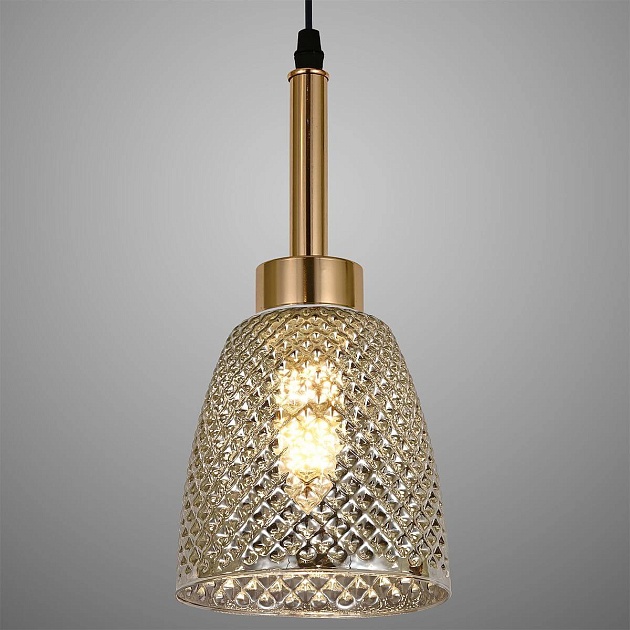 Подвесной светильник Reluce 09011-0.9-01 Smoke Фото № 2