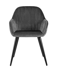 Кресло Stool Group Кристи NEW велюр серый DC-1507 HLR-21 1
