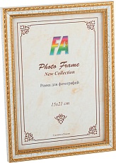 Фоторамка FA пластик Кружево белый 10x15 (48/1152) Б0021114