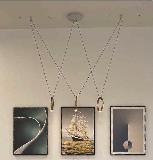 Подвесной светодиодный светильник Romatti Cullinan Jia PD11131W Фото № 1