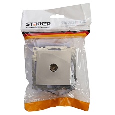 ТВ-розетка Stekker Катрин серебро GLS00-7108-03 39586 4
