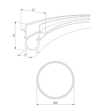 Встраиваемый шинопровод Elektrostandard Slim Magnetic 85158/00 a066494 1