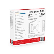 Прожектор светодиодный Gauss 30W 613100330 5