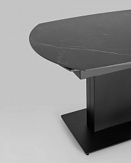 Кухонный стол Stool Group Хлоя DF120T 120 black Dual 2